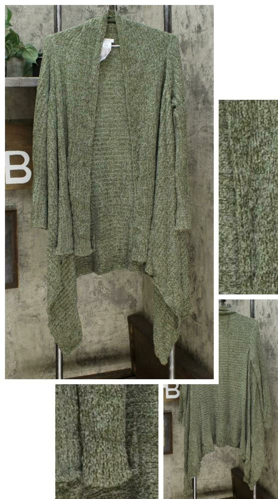 skinnygirl mouj waterfall cardigan